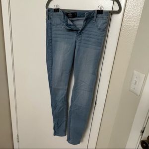 hollister mid rise jeggings